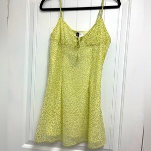 Divided - Women’s Small Yellow/Green Mini Dress NWT